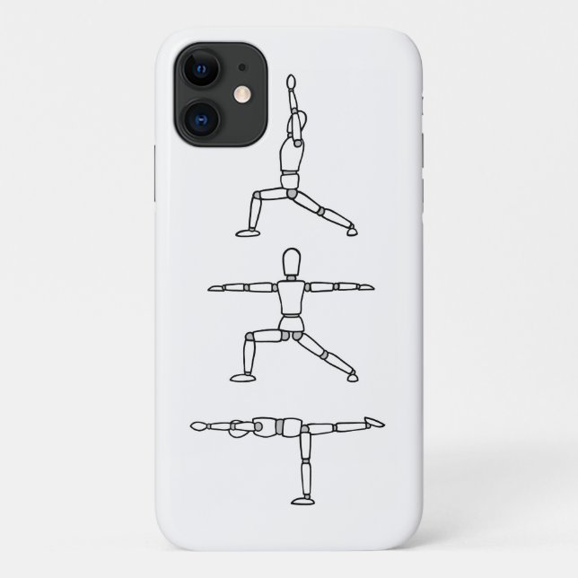 Capa Para iPhone 11 Guerreiro Yoga (Verso)