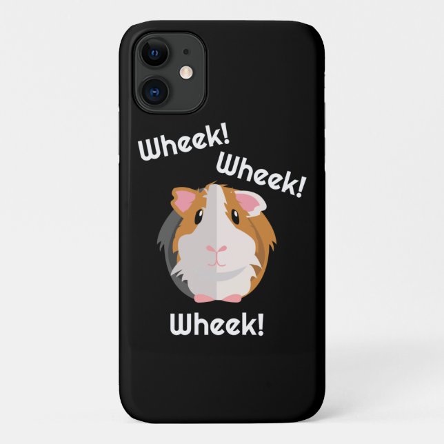 Capa Para iPhone 11 Guiné Pig Love (Verso)