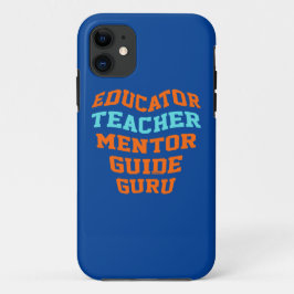 CAPA PARA iPhone 11 GURU DO GUIA DO MENTOR DO EDUTOR TEACHER