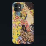 Capa Para iPhone 11 Gustav Klimt Lady com ventilador<br><div class="desc">Gustav Klimt Lady Com Capa de telefone De Ventilador</div>