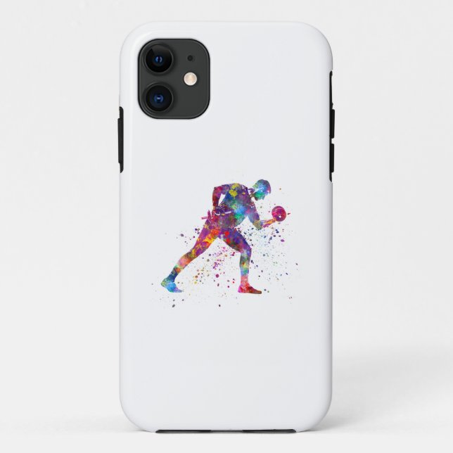Capa Para iPhone 11 gymnastics exercise (Verso)