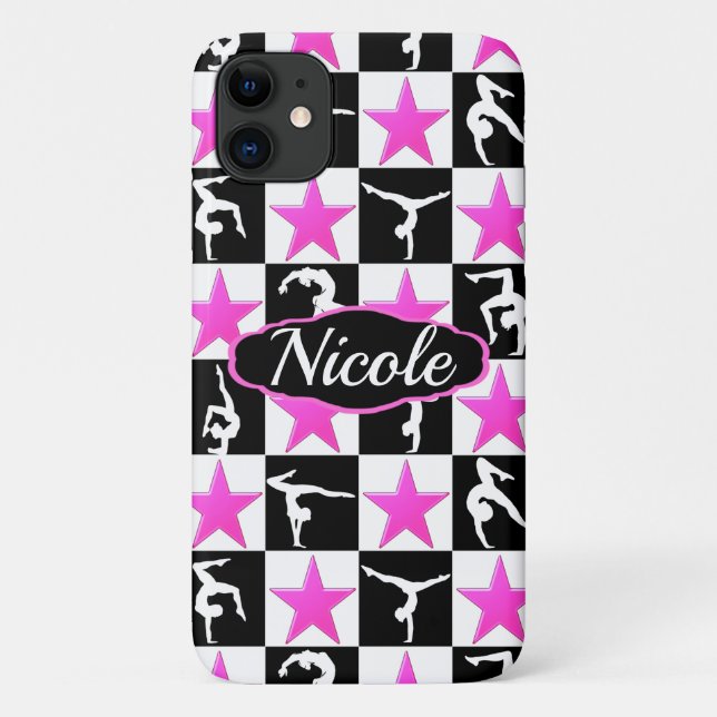 CAPA PARA iPhone 11 GYMNASTICS STAR POSES PERSONALIZADOS (Verso)