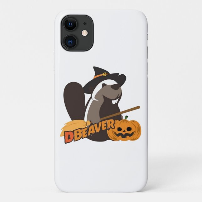 Capa Para iPhone 11 Halloween  (Verso)