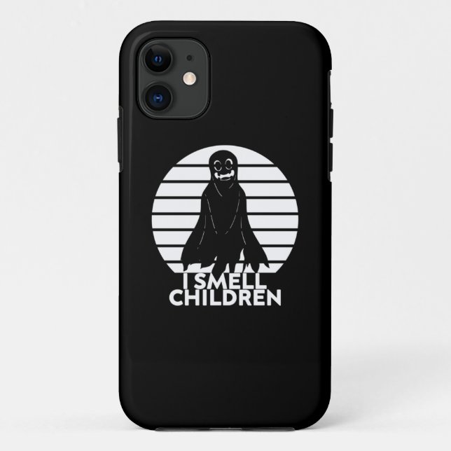 Capa Para iPhone 11 Halloween Cheira Crianças (Verso)