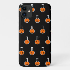 Capa Para iPhone 11 Halloween Chemistry Pumpkin Pattern iPhone 11 Case