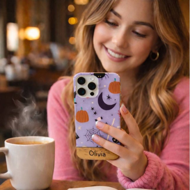 CAPA PARA iPhone 11 HALLOWEEN PERSONALIZADO NAME (Criador carregado)