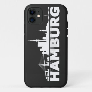 Capa Para iPhone 11 Hamburgo town center of skyline iPhone 5 sleeve