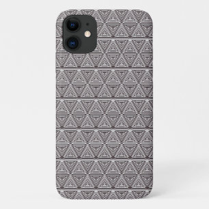 Capa Para iPhone 11 ✨ Harmonia Geométrica Cinza Moderna Minimalista