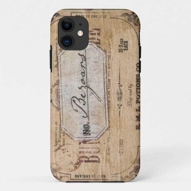 Capa Para iPhone 11 Harry Potter Spell | Bezoares (Verso)
