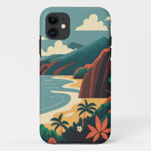Capa Para iPhone 11 Hawai Seascape