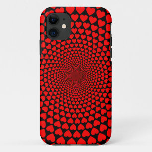 Capa Para iPhone 11 Hearts Mandala Design