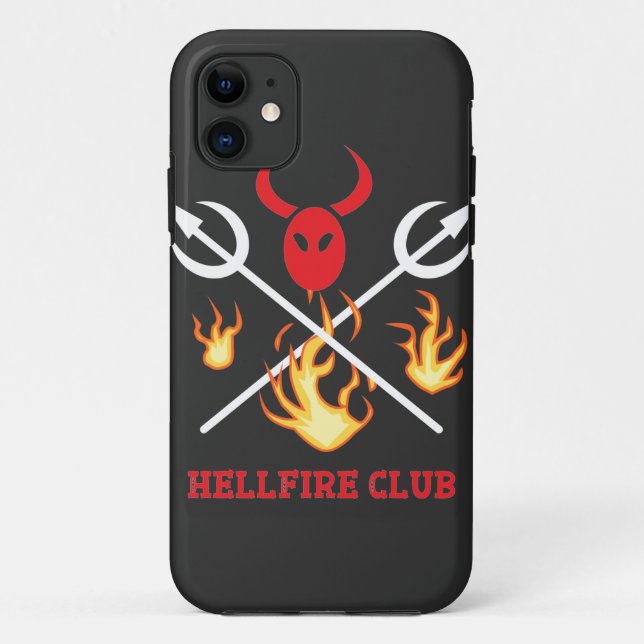 Capa Para iPhone 11 Hellfire Club Sign iphone 11 case (Verso)