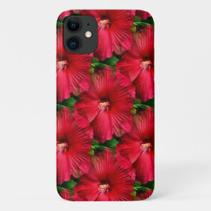 Capa Para iPhone 11 Hibisco Vermelho......