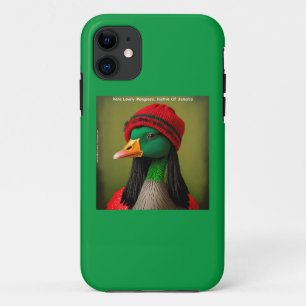 Capa Para iPhone 11 Hilário Mangusto Reggae Jamaicano Ganso Canadense