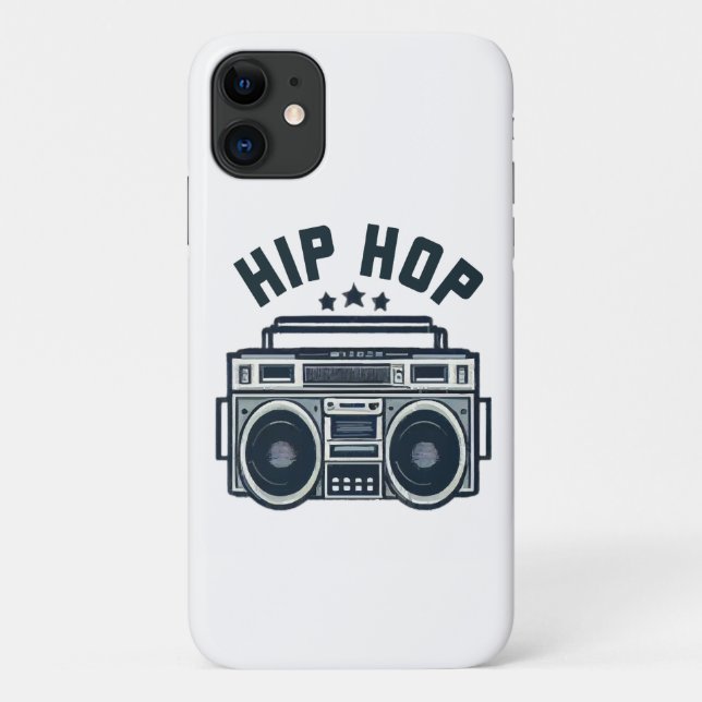 Capa Para iPhone 11 Hip hop (Verso)