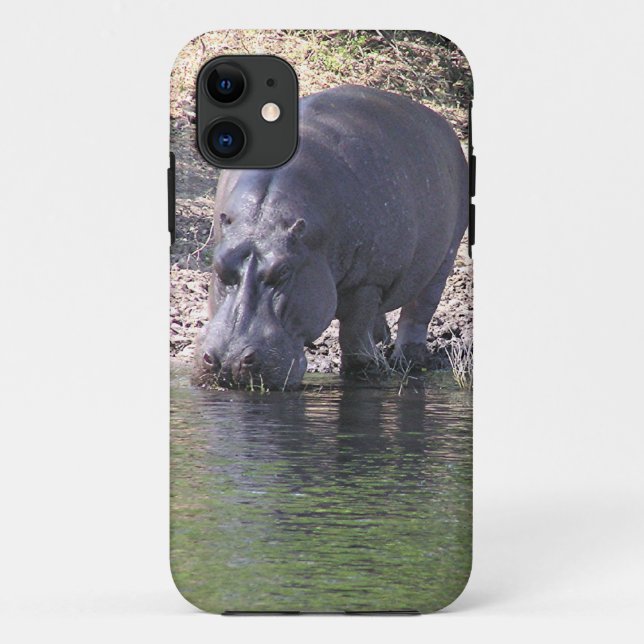 Capa Para iPhone 11 "HIPPO NO RIO" Case-Mate Tough Xtreme iPhone (Verso)