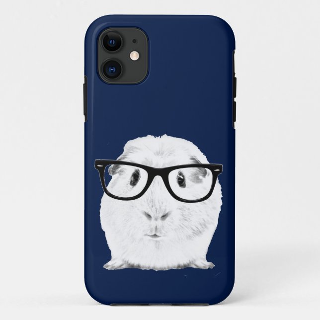 Capa Para iPhone 11 Hipster Pigster (Verso)