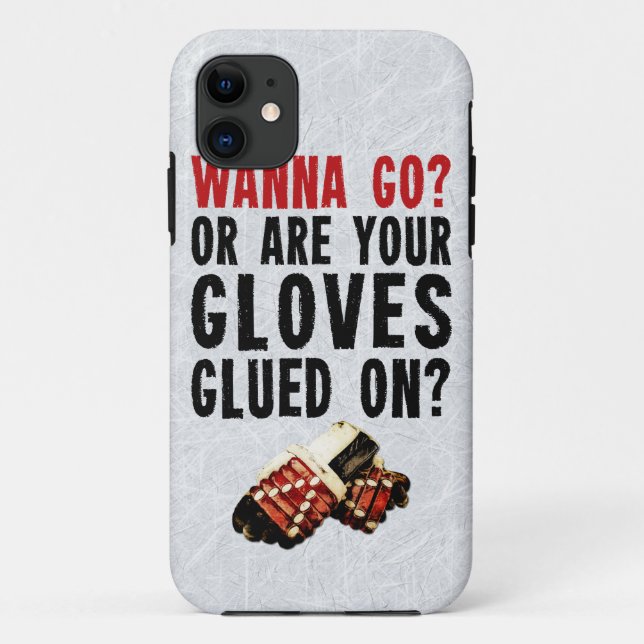 Capa Para iPhone 11 Hockey Executor Quer Ir (Verso)