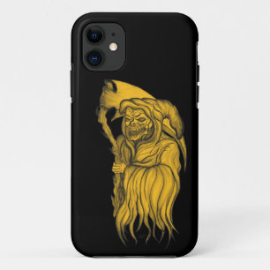 Capa Para iPhone 11 Homem de Ceia - A Morte, Ceifador