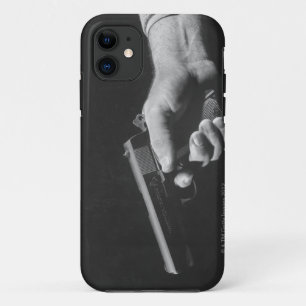 Capa Para iPhone 11 Homem que guardara a arma