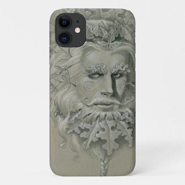 Capa Para iPhone 11 Homem Verde (Verso)