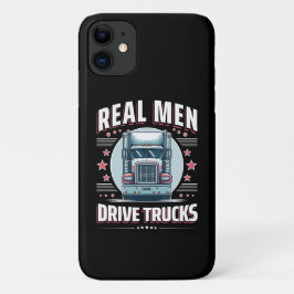 Capa Para iPhone 11 Homens reais conduzem caminhões
