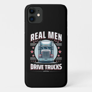 Capa Para iPhone 11 Homens reais conduzem caminhões