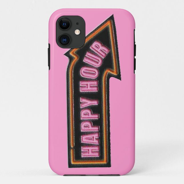 Capa Para iPhone 11 Hora feliz (Verso)