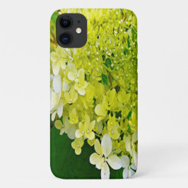 Capa Para iPhone 11 Hortênsia Limelight Verde Chartreuse Elegante