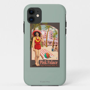 Capa Para iPhone 11 Hotel havaiano real em Havaí