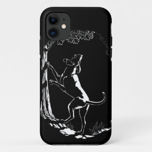 Capa Para iPhone 11 Hound Dog iPhone 5 Case Hunting Dog Art Case
