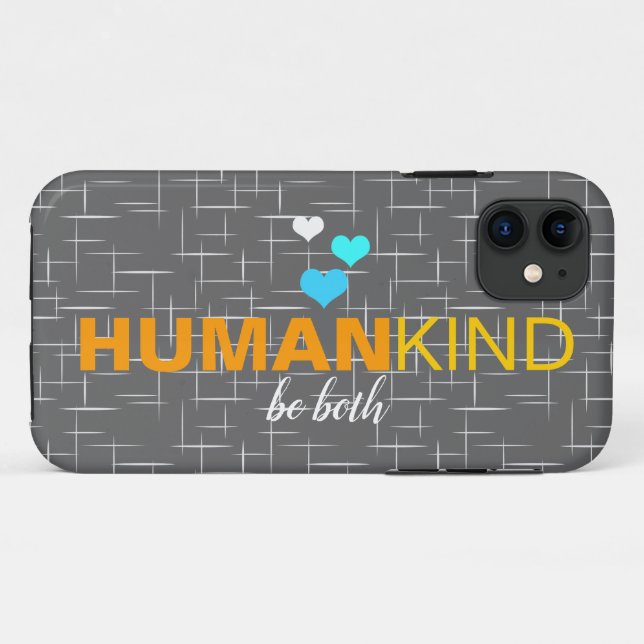 Capa Para iPhone 11 Humano (Verso (horizontal))