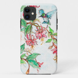 Capa Para iPhone 11 Hummingbird