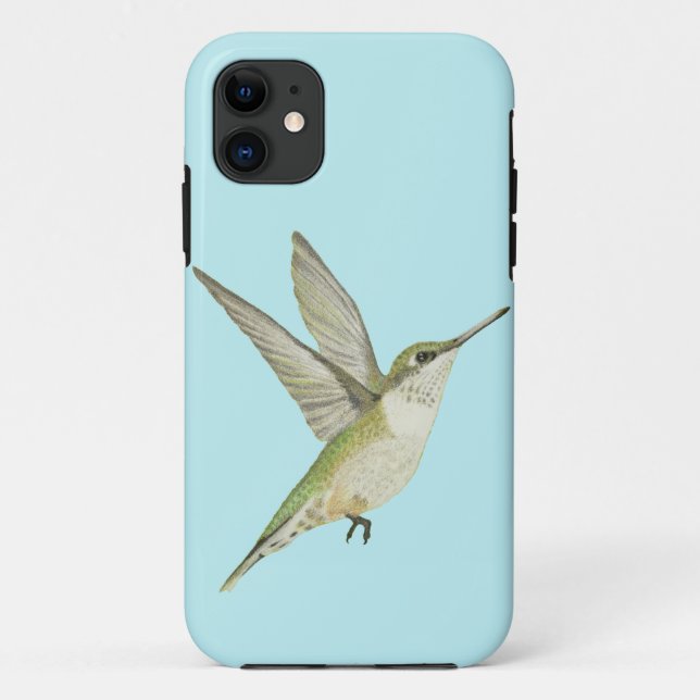 Capa Para iPhone 11 Hummingbird (Verso)