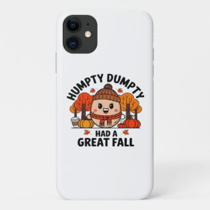 Capa Para iPhone 11 Humpty Dumpty, Dia de Ação de Graças Engraçado