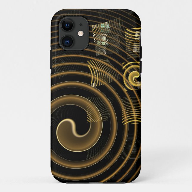 Capa Para iPhone 11 Hypnosis Abstrato Art (Verso)