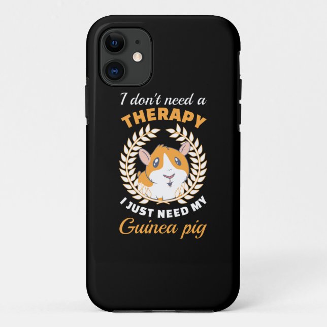 Capa Para iPhone 11 I Dont need therapy (Verso)