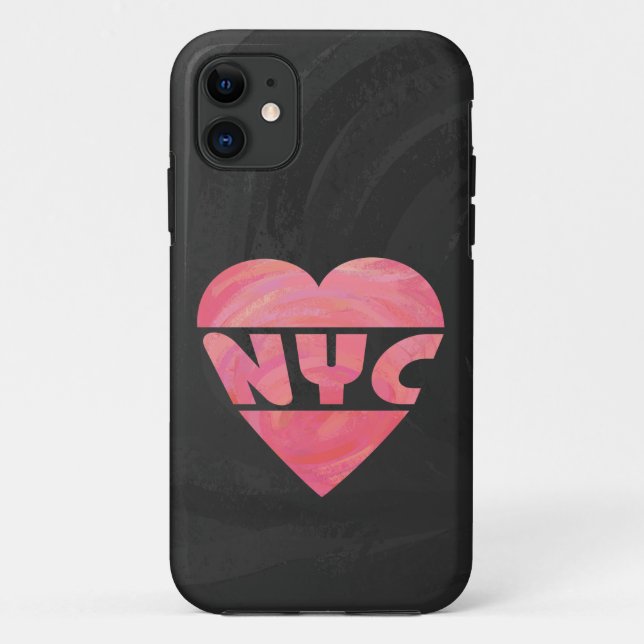 Capa Para iPhone 11 I Heart NYC (Verso)