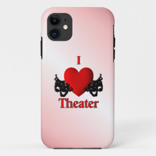 Capa Para iPhone 11 I Heart Theater Pink