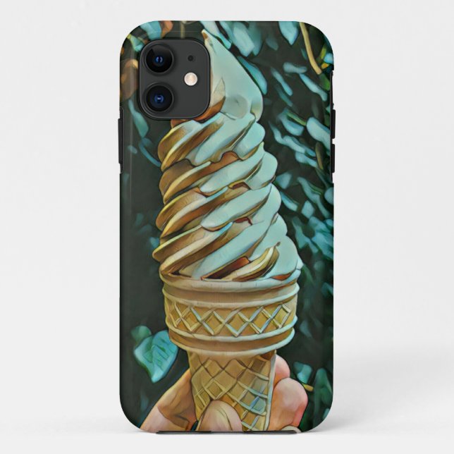 Capa Para iPhone 11 Ice cream recipe (Verso)