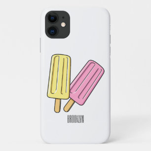 Capa Para iPhone 11 Ice pop cartoon