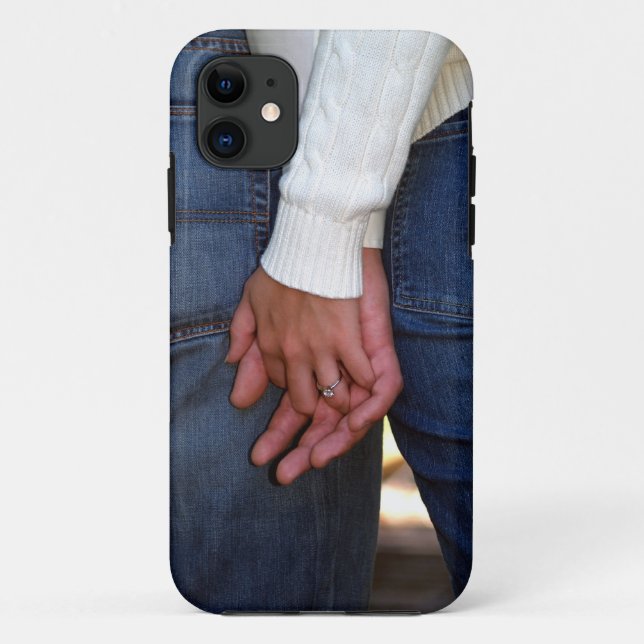 Capa Para iPhone 11 ID personalizada de gabinete do iPhone 5 com mãos (Verso)