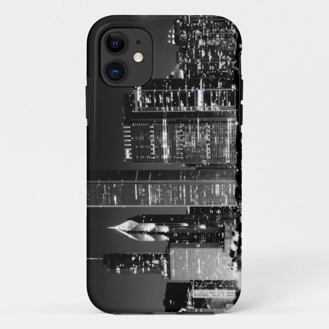 Capa Para iPhone 11 Ideia da noite da arquitectura da cidade famosa de (Verso)