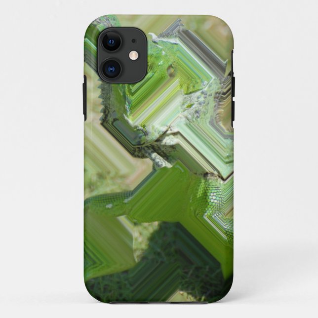 Capa Para iPhone 11 Iguana Verde (Verso)