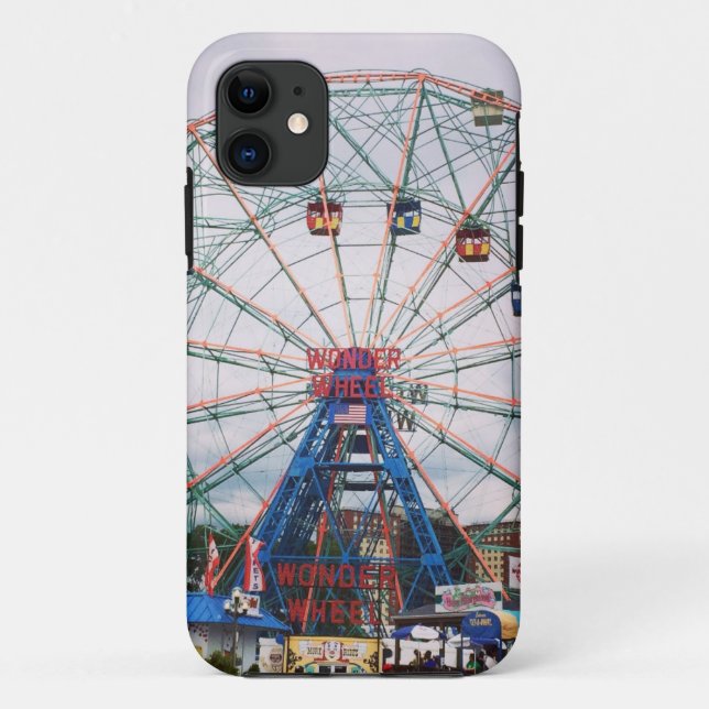 Capa Para iPhone 11 Ilha Coney Wheel (Verso)