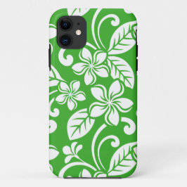 CAPA PARA iPhone 11 ILHA PLUMÉRIA (CITRUS VERDE)