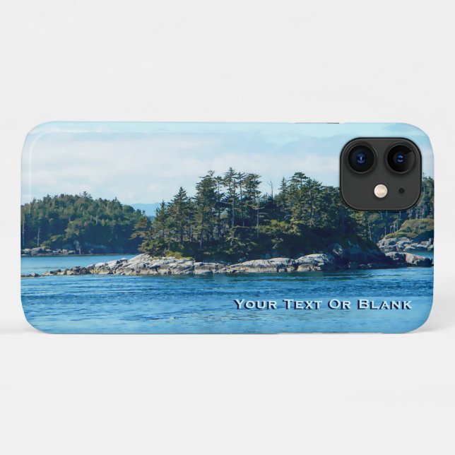 Capa Para iPhone 11 Ilha Salish (Verso (horizontal))