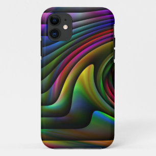 Capa Para iPhone 11 Illusão Arco-íris