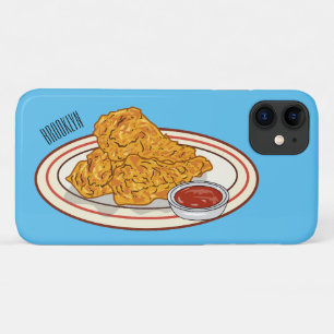 Capa Para iPhone 11 Ilustração de desenho animado de frango desidratad