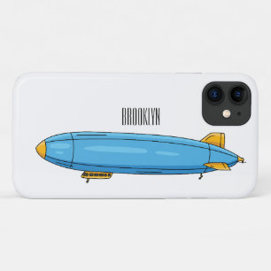 Capa Para iPhone 11 Ilustração de desenho animado de nave